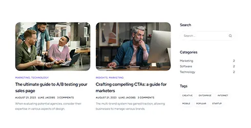 Smooth and easy blogging