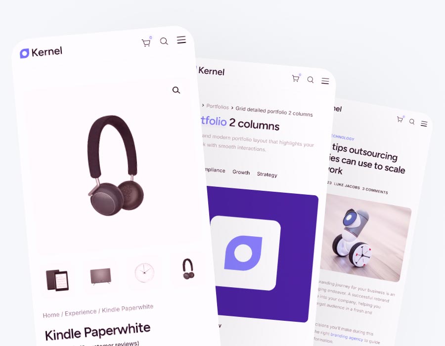 Mobile-friendly designs