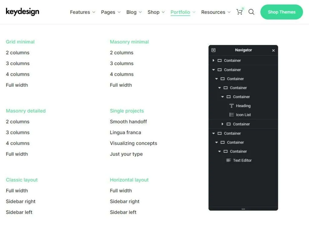 Keydesign theme builder